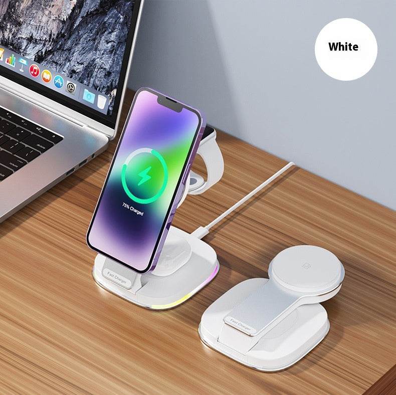 15W Three-in-one Wireless Charger Electrical Appliance Wireless Charging Stand