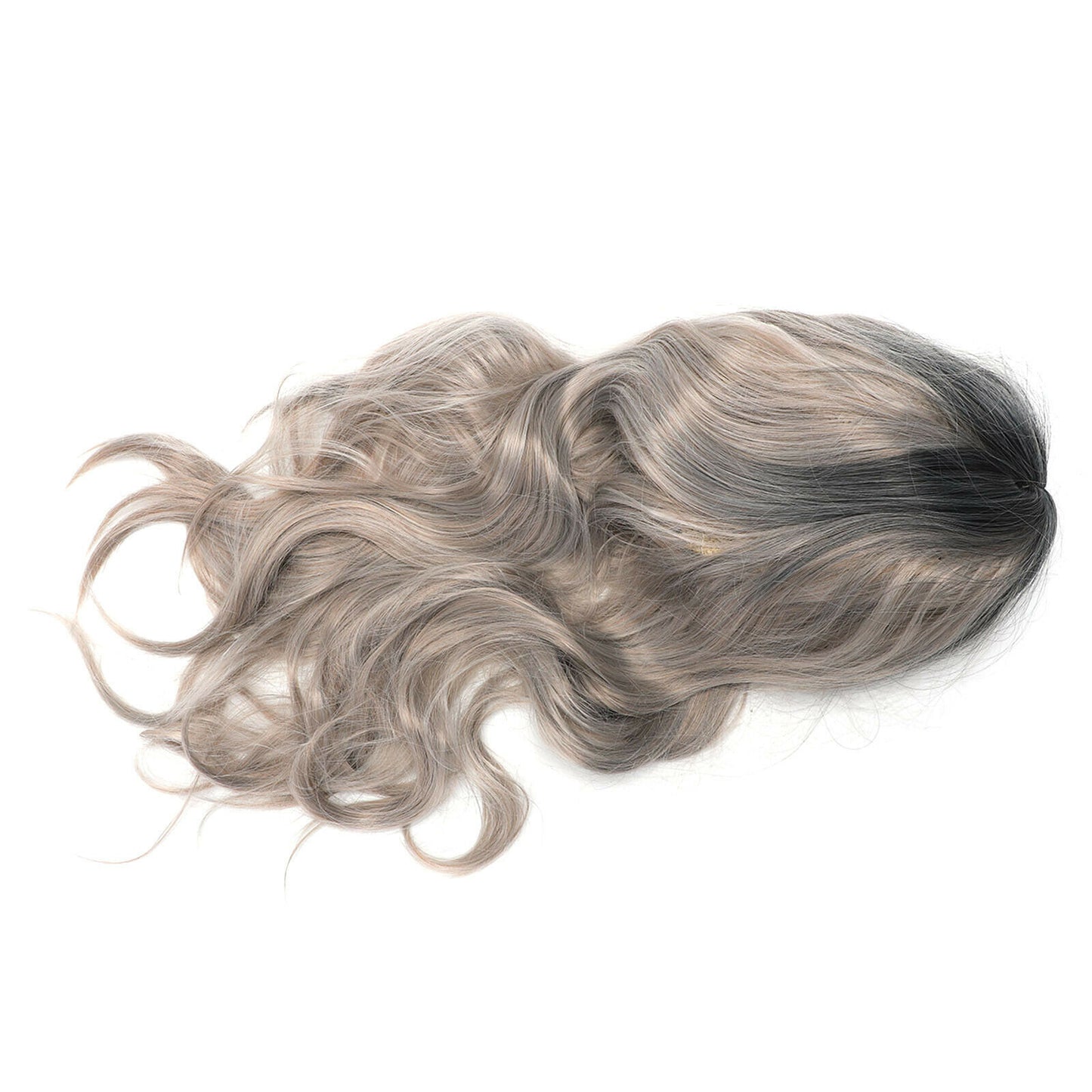 The New Brown Gold Blonde Long Wavy Wig Synthetic Curly Hair Cosplay Fashion