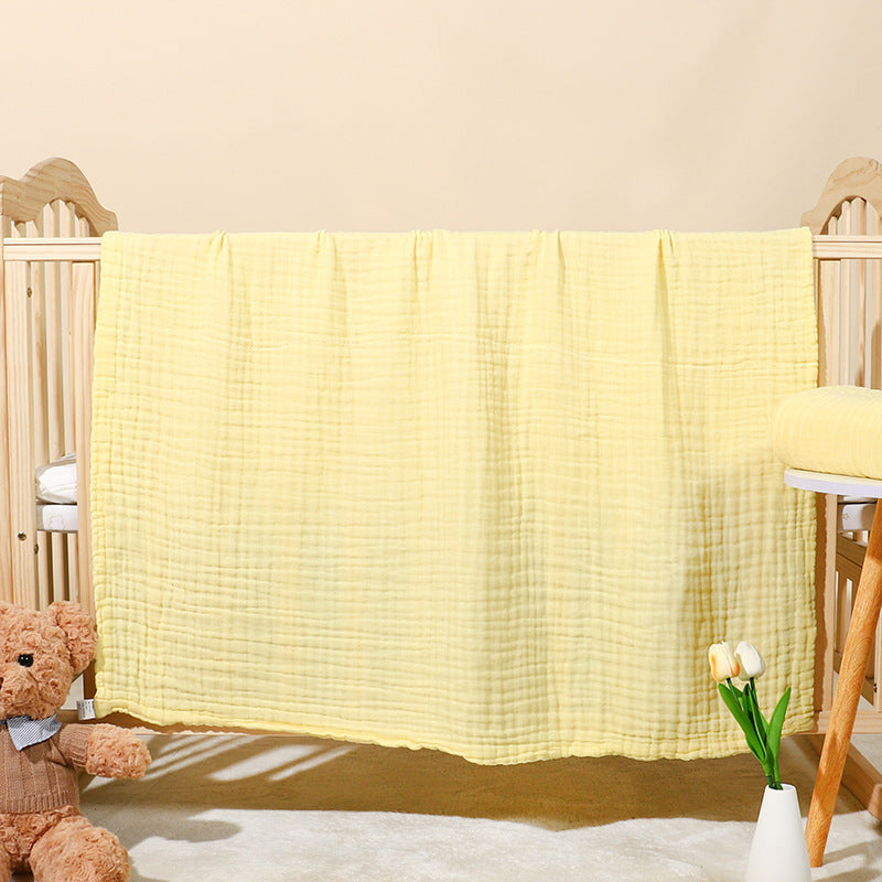 Children's Class A Pure Cotton Bubble Chiffon Bath Towel