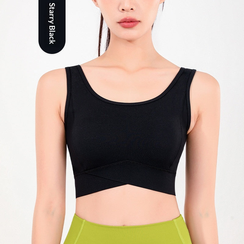 High-intensity Shockproof Running Fitness Bra Pilates Yoga Vest
