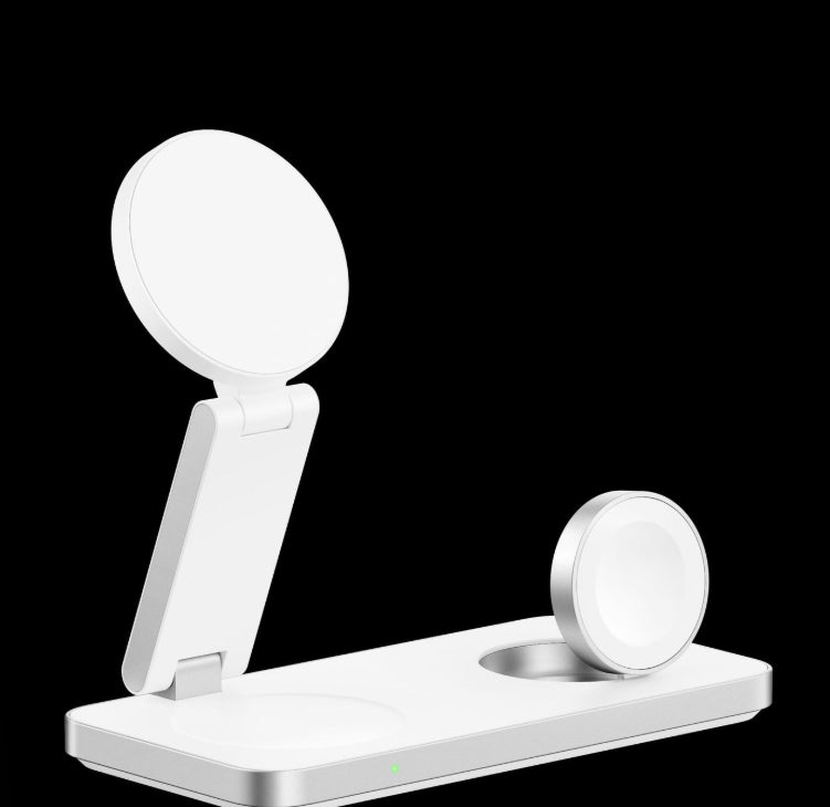 Wireless Phone Charger Watch Earbuds And Phone Charging Standfoldable And Compact