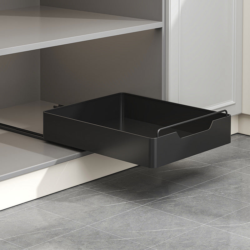 Portable Home-Use No-Drill Kitchen Pull-Out Shelf