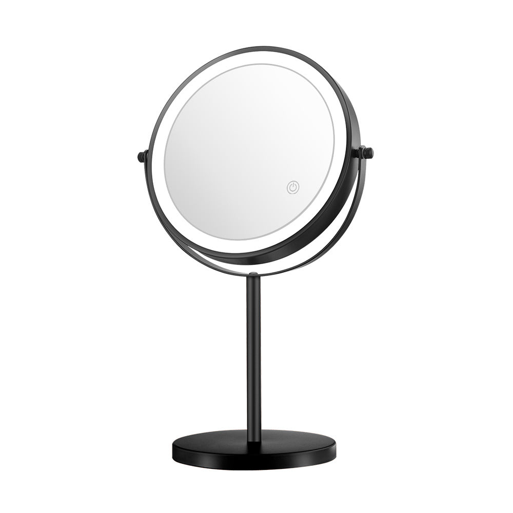 LED Lighted Student Dormitory Beauty Makeup Magnifying Mirror