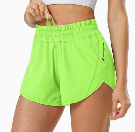 New Arrival Women 3 Inch Athletic Shorts, High Waist Quick Dry Breathable Running Workout Shorts, Outdoor Casual Yoga Sports Shorts For Ladies