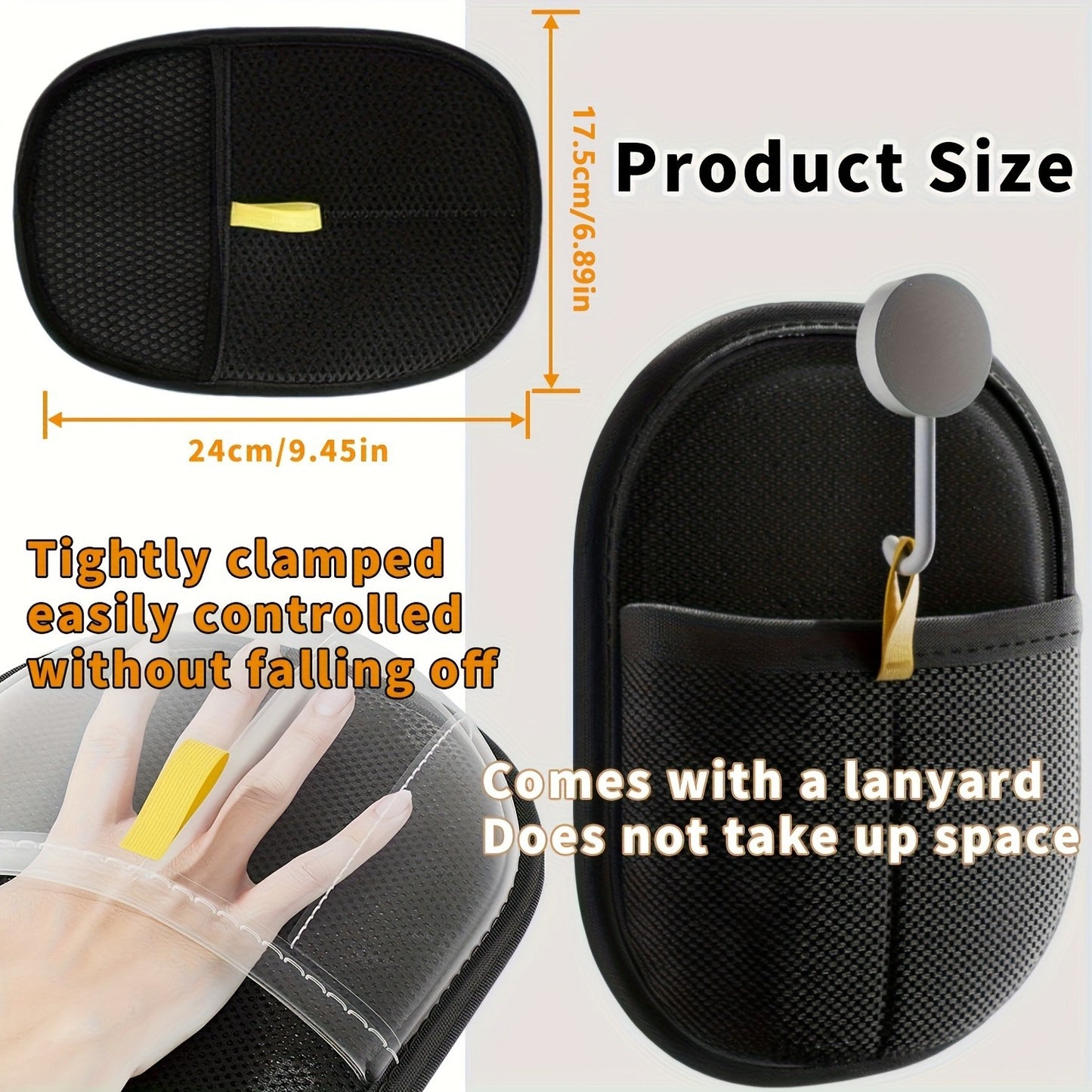 Pet Static Hair Removal Glove Cat Hair Cleaner
