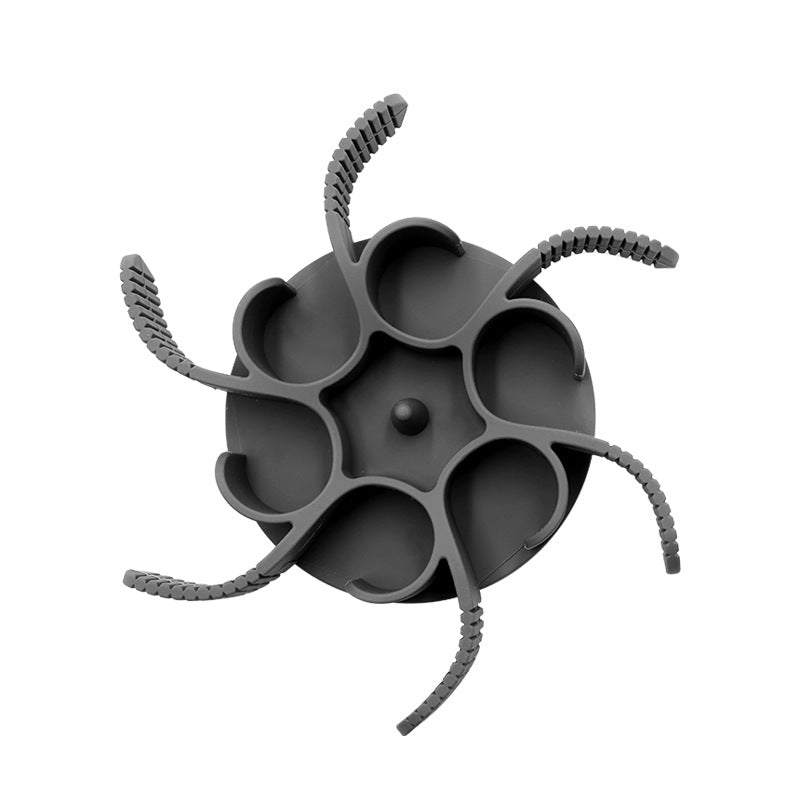 Dog Slow Feeding Bowl Silicone Spiral Dog Food Bowl Into The Feeder To The Feeding Rate
