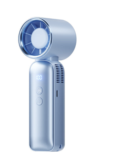 Ice-grip Handheld Fan Gift Portable USB-powered Long Battery Life High-speed Turbo