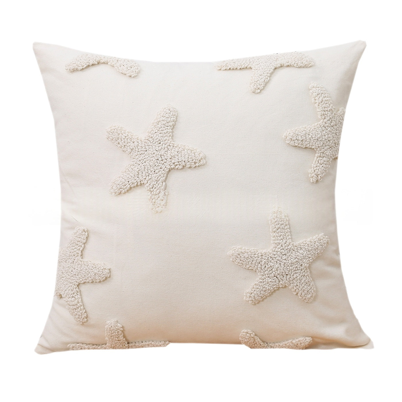 Nautical-style Embroidered Tufted Home Living Room Bedside Pillowcase