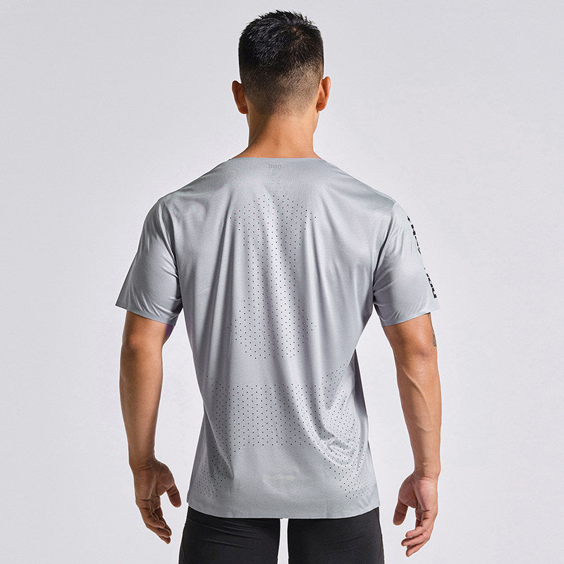 T-shirt Men's Quick Drying Mesh Breathable Fitness Clothes