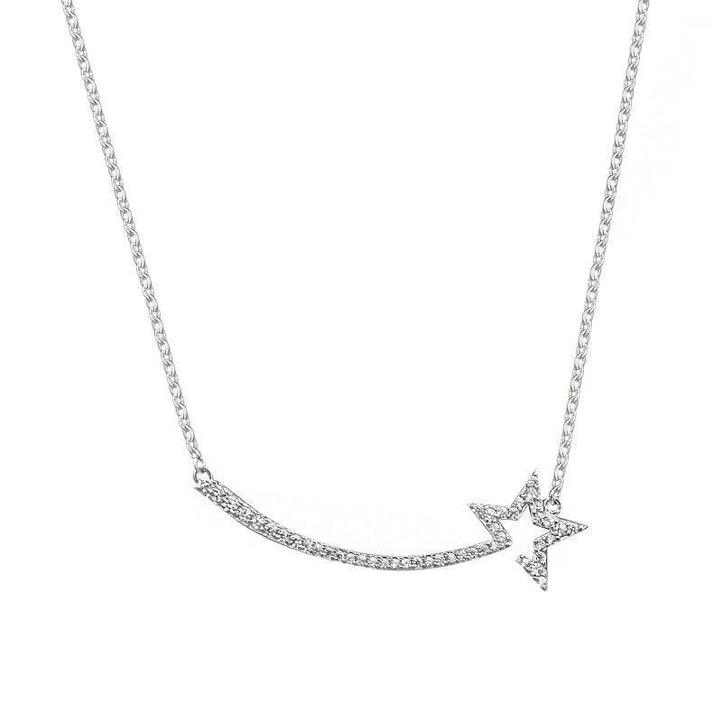S925 Sterling Silver Special Interest Light Luxury Fashion Accessories Sweater Chain Qixi Gift