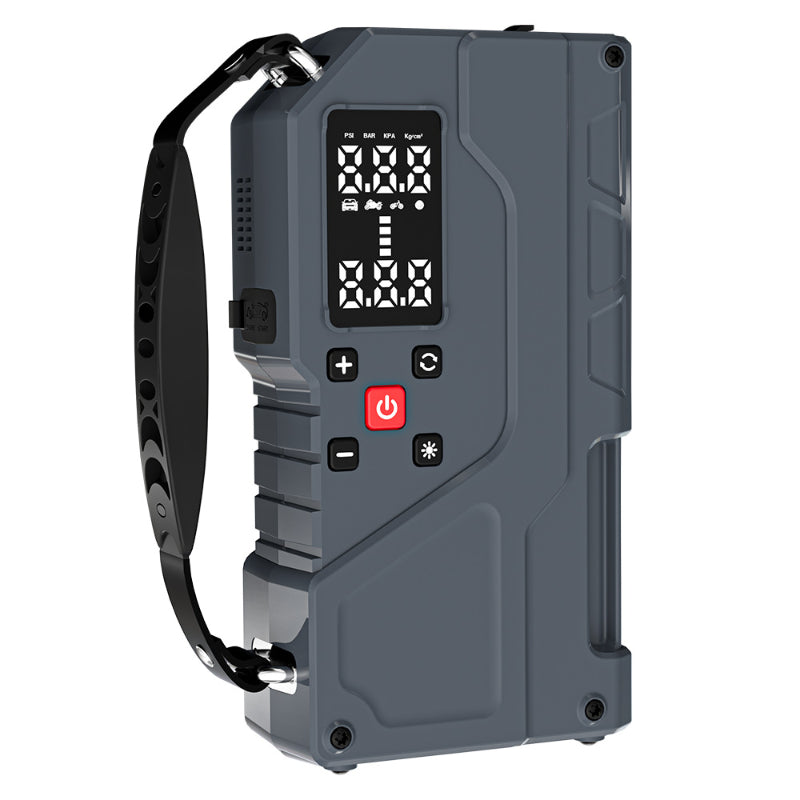 22-cylinder Emergency Car Starter All-in-one Air Pump With Monitoring And Wireless Charging