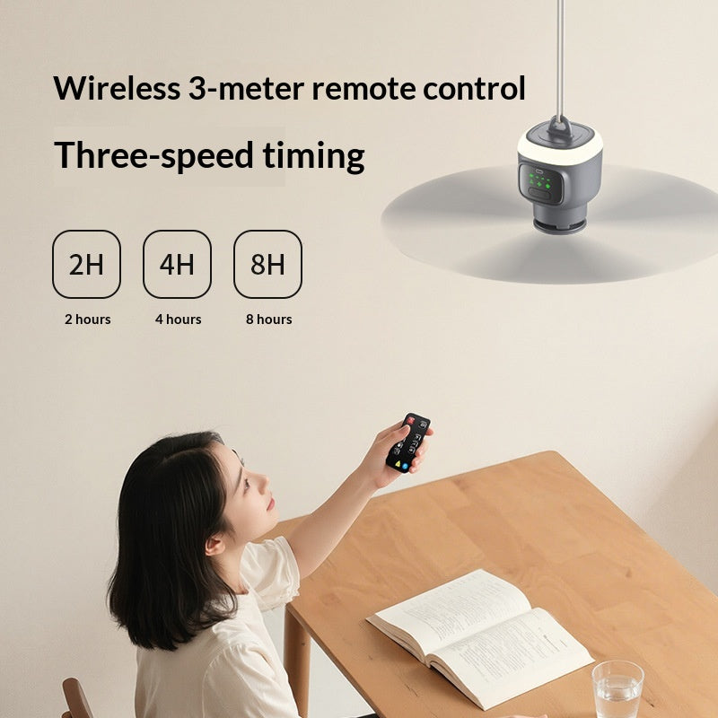 Wireless Small Ceiling Fan With USB Charging