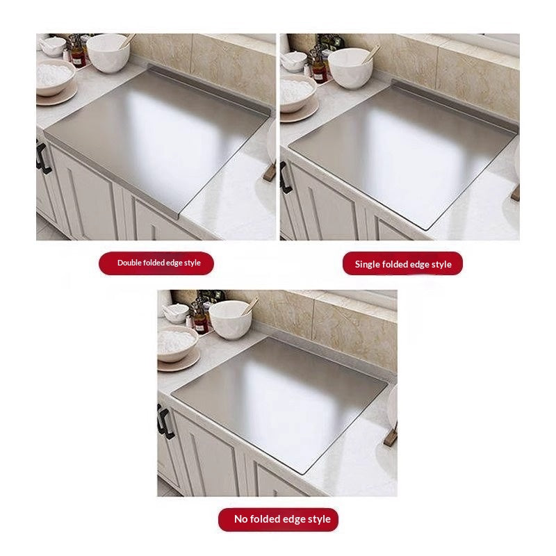 Stainless Steel Cutting Board Thickened And Mold-resistant Kitchen Chopping Board