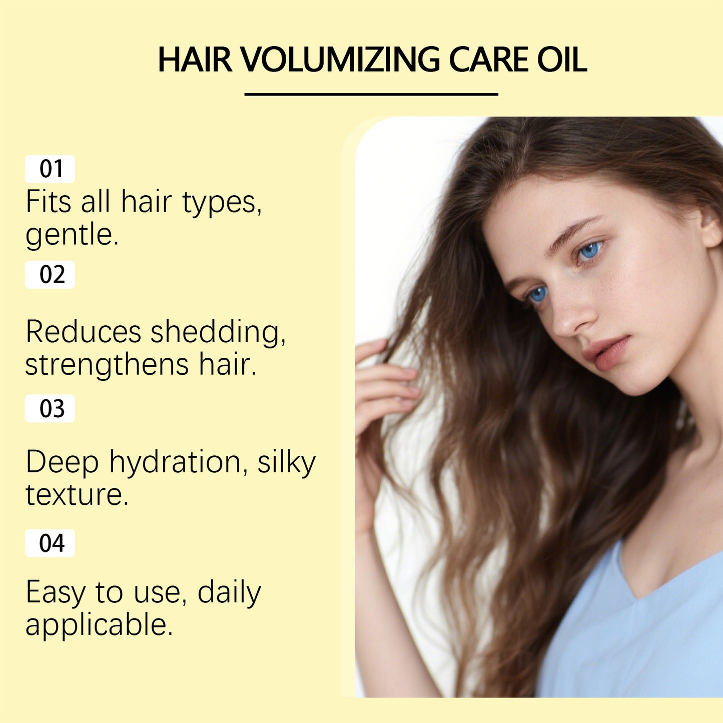 Volumizing Hair Care Oil