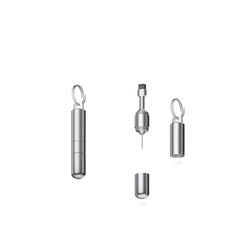 Card Pin With Cleaning Brush For Charging Port And Headphone Jack To Sweep Away Dust
