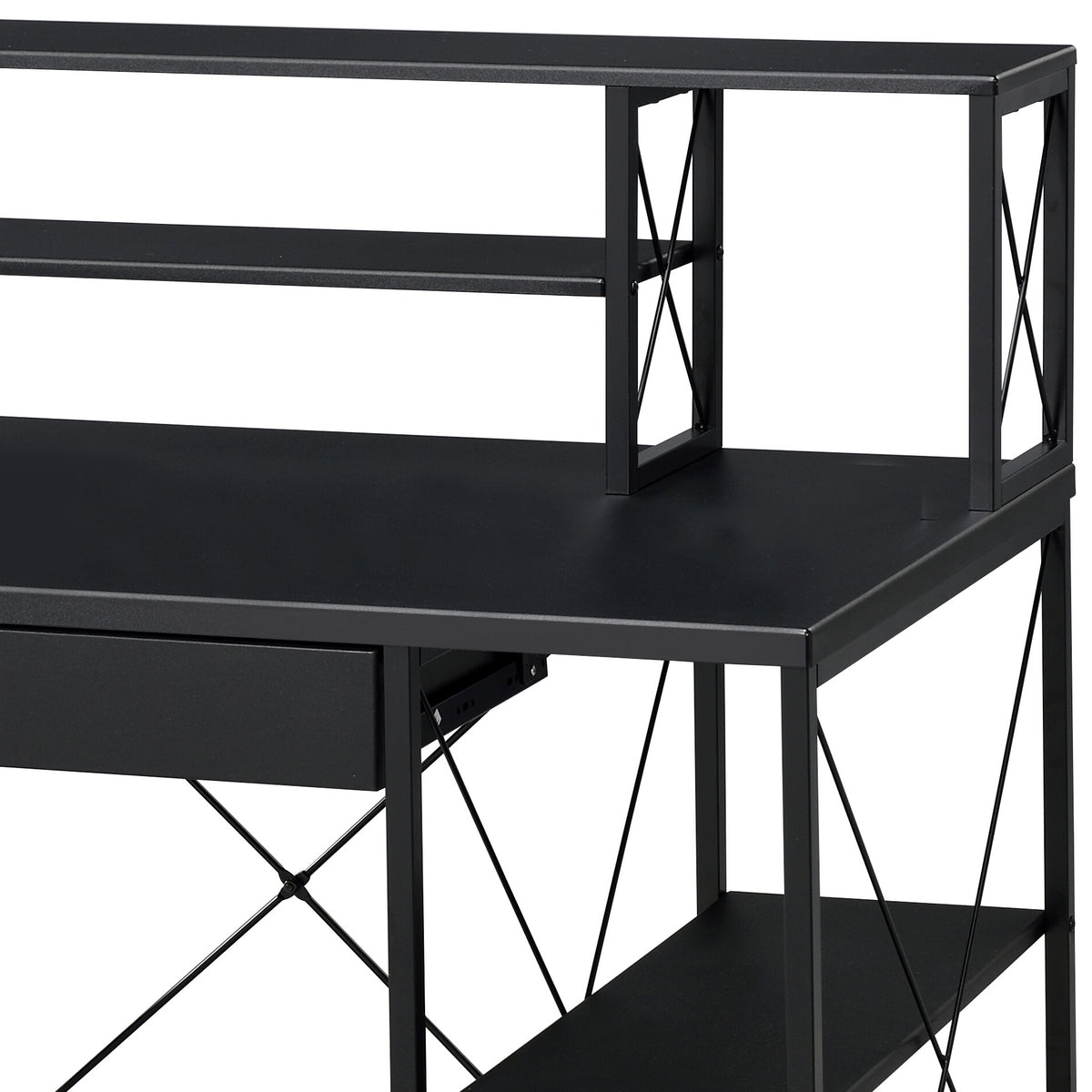 Amiel All Purpose Black Finish Writing Desk