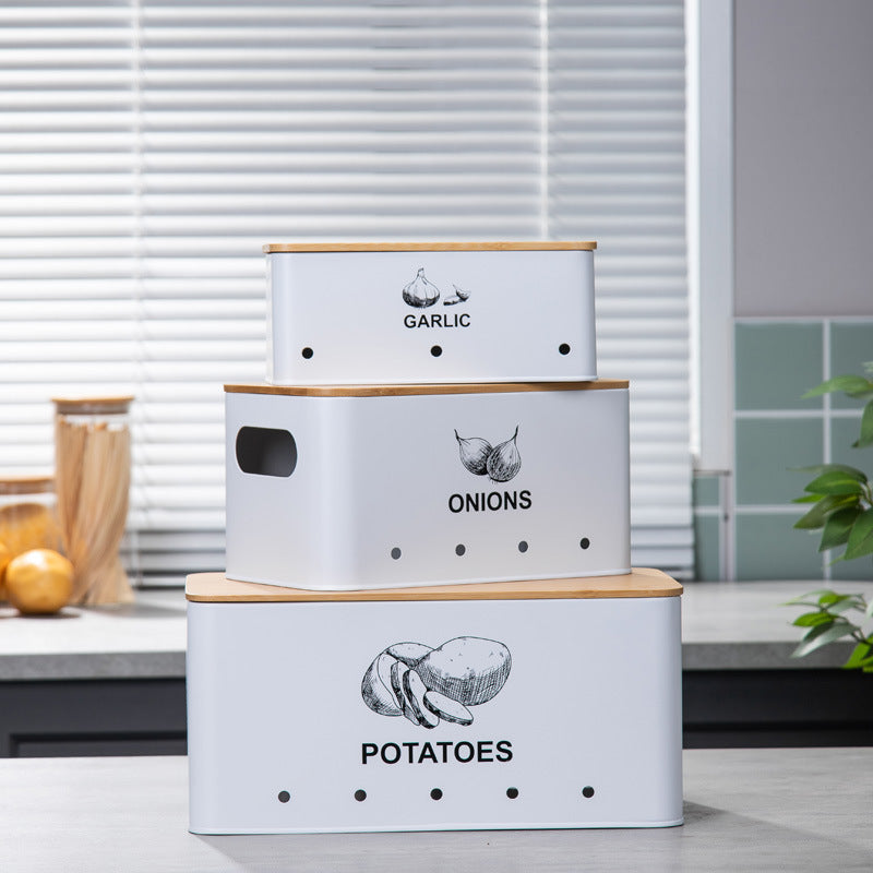 Stackable Metal Storage Cans For The Kitchen