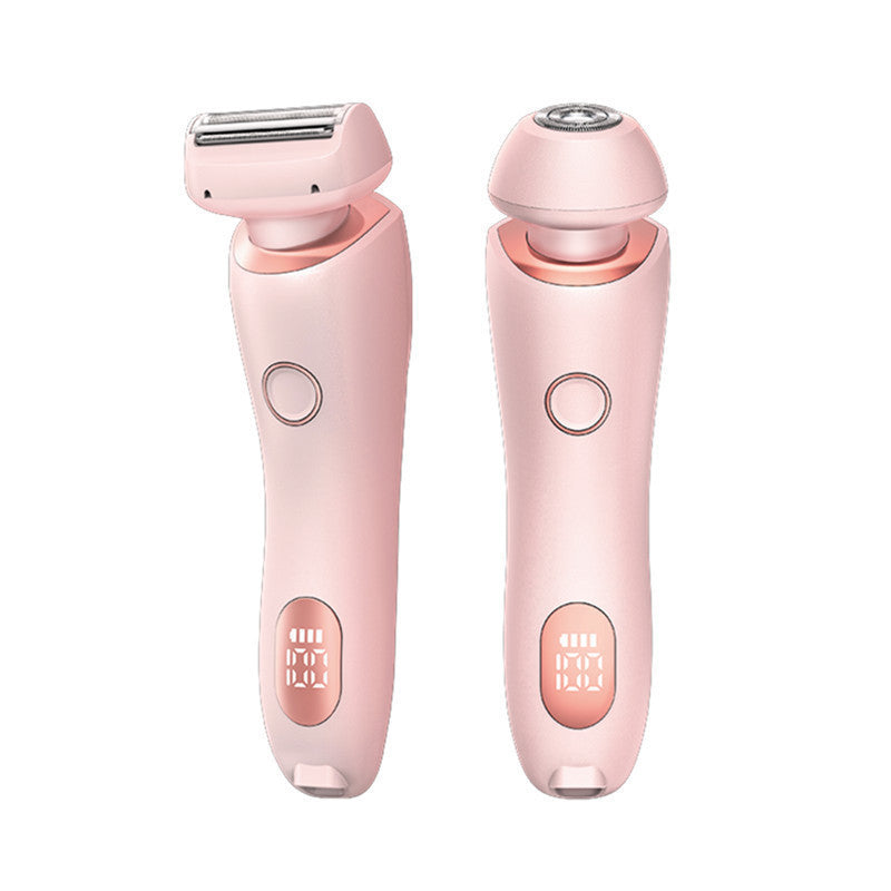 2-in-1 Womens Hair Trimming And Depilation Device