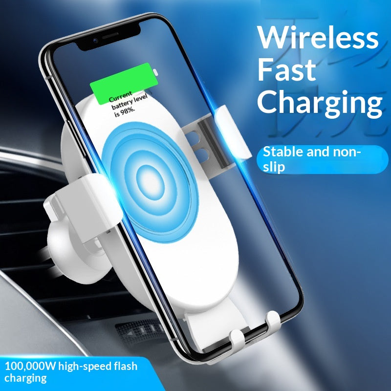 Car Phone Holder With Wireless Charging