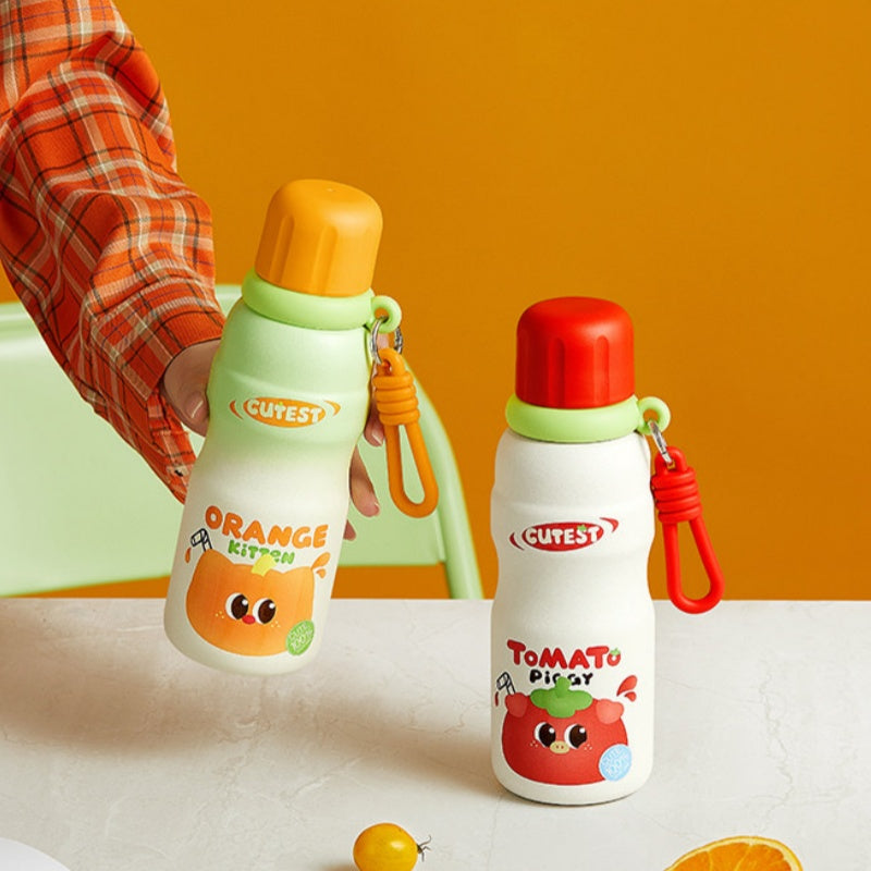New Stylish Childrens Water Bottle Stainless Steel For Students