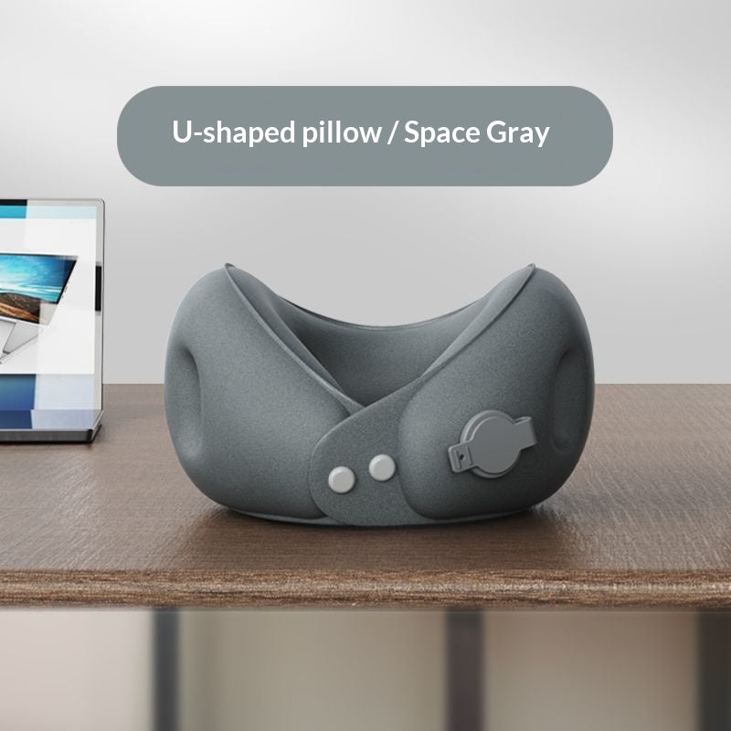 U-shaped Portable Neck Support With Charging Feature
