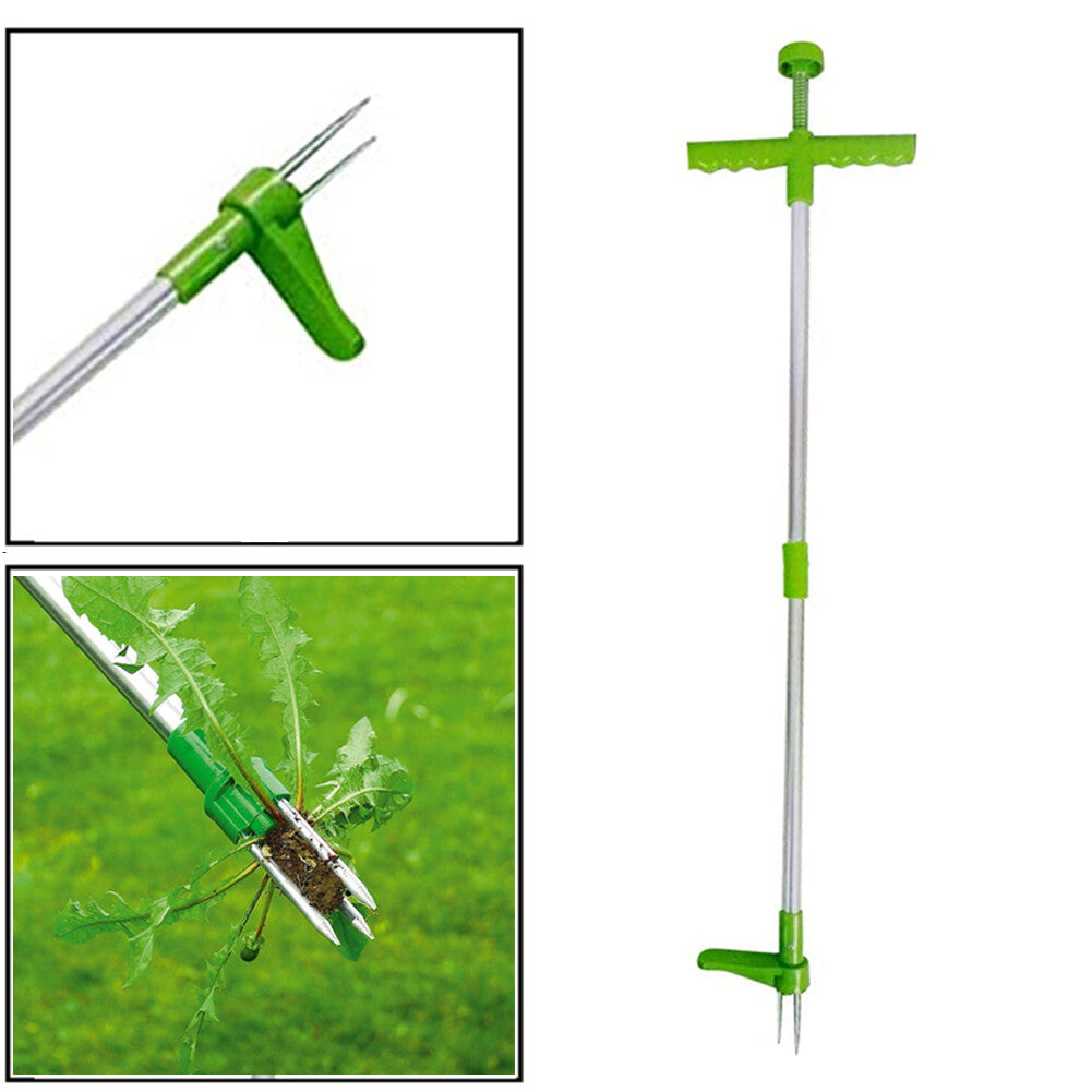 Weed Puller Weeder Twister Twist Pull Claw Garden Lawn Root Killer Remover Tools