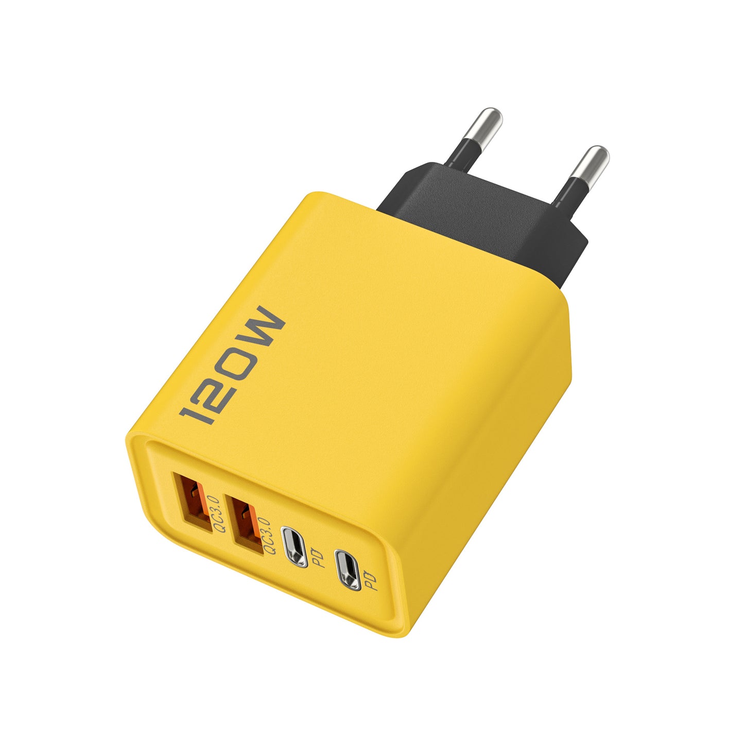 120W Dual PD Dual USB Charger For Fast Charging