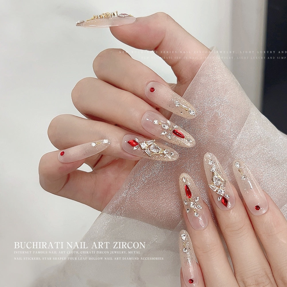 Zircon Nail Beauty Rhinestone Ornaments Alloy Diamond Accessories