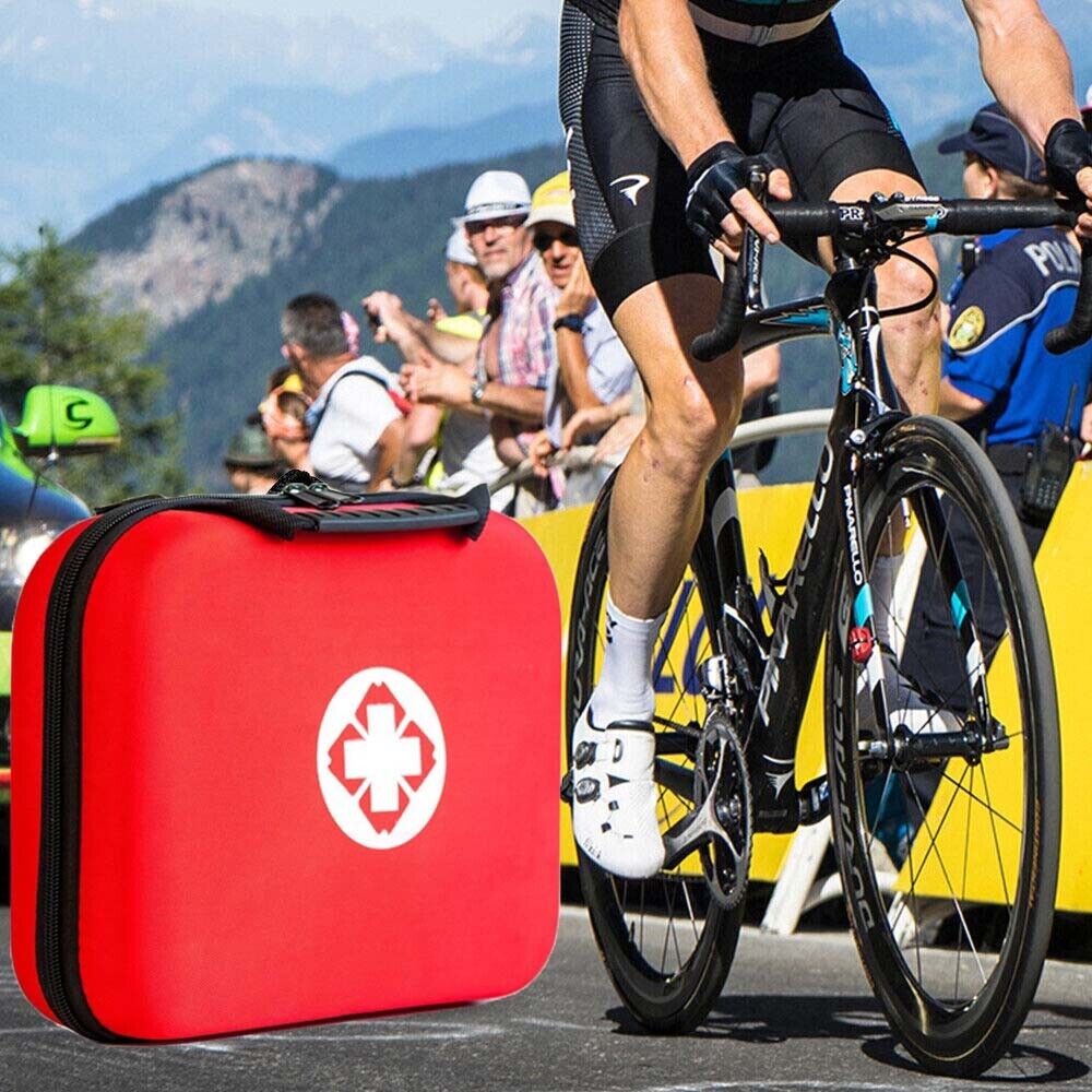 391-piece First Aid Kit For Medical Emergencies While Traveling, At Home, In The Car, In A Taxi Or At Work