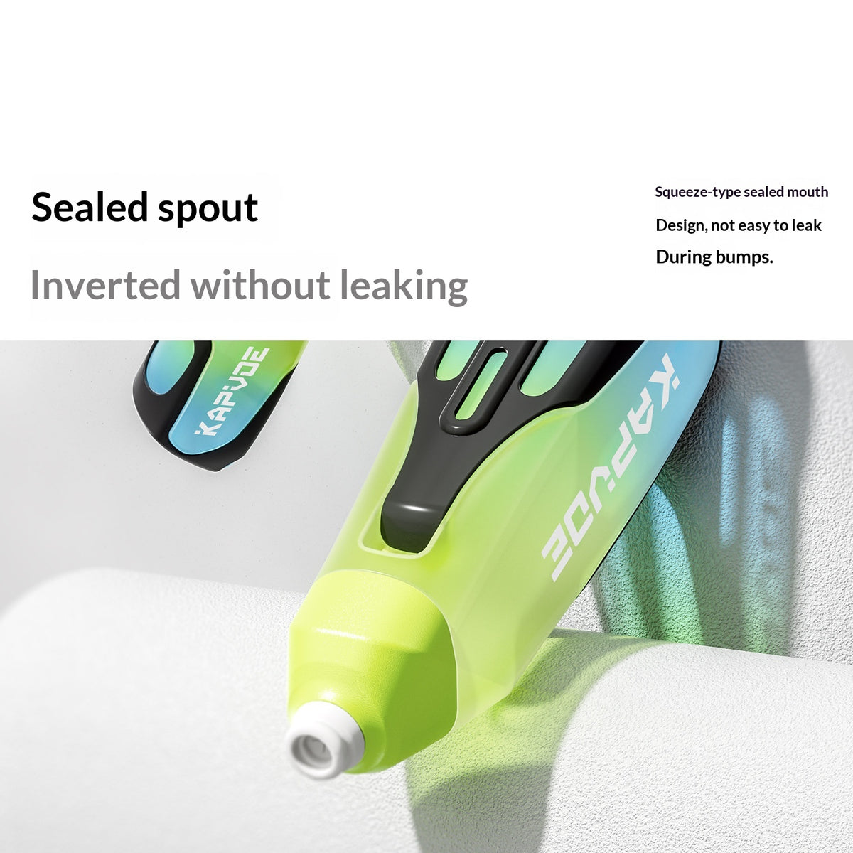 Squeeze-style Outdoor Fitness Hiking Running Water Bottle