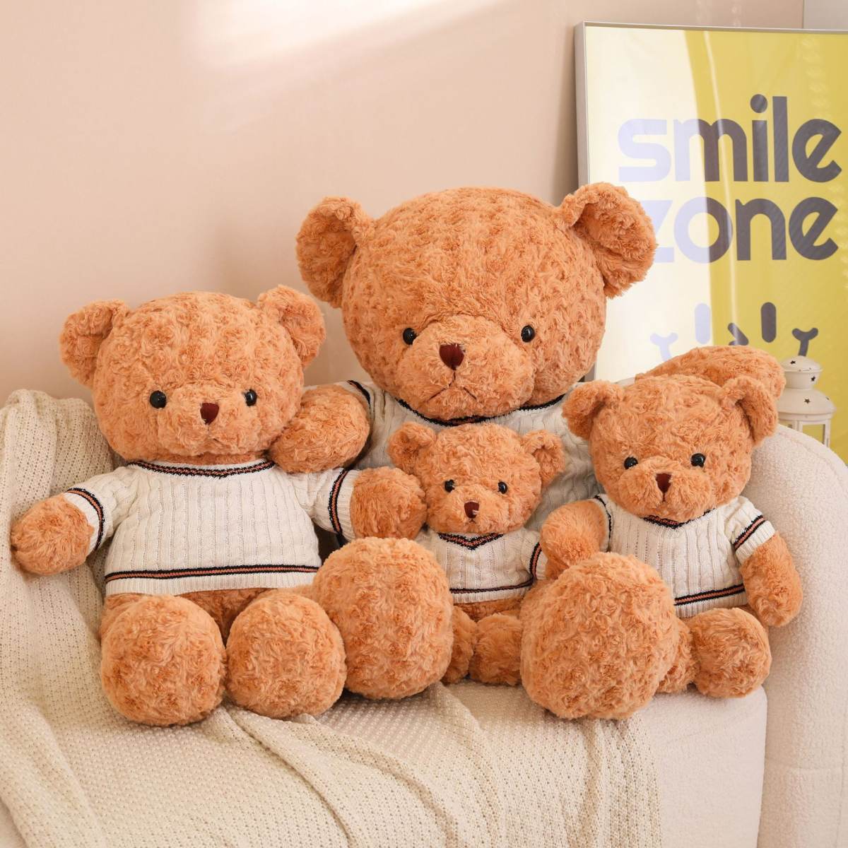 Sweater Teddy Doll Plush Toys Bear