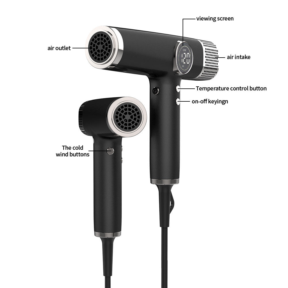 High-Speed Brushless Motor Home Dryer Constant-Temperature Hair-Protecting Negative-Ion Hair Dryer