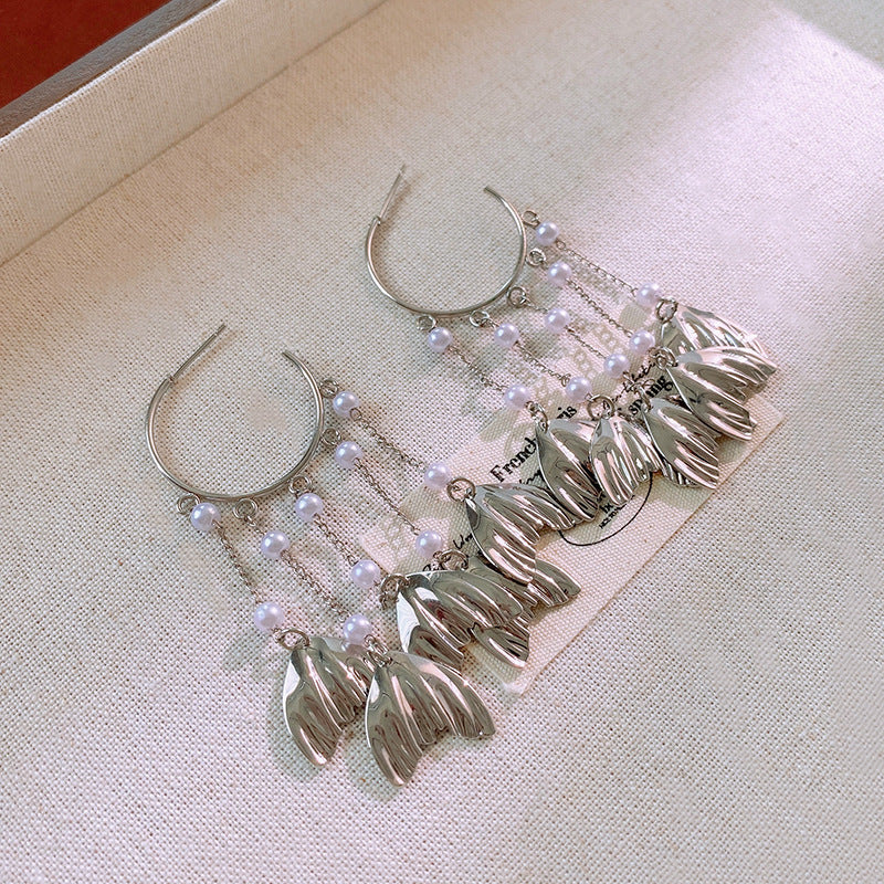 925 Silver Needle Flower Stud Earrings Women Vintage Floral Earrings Fashion Jewelry Gift