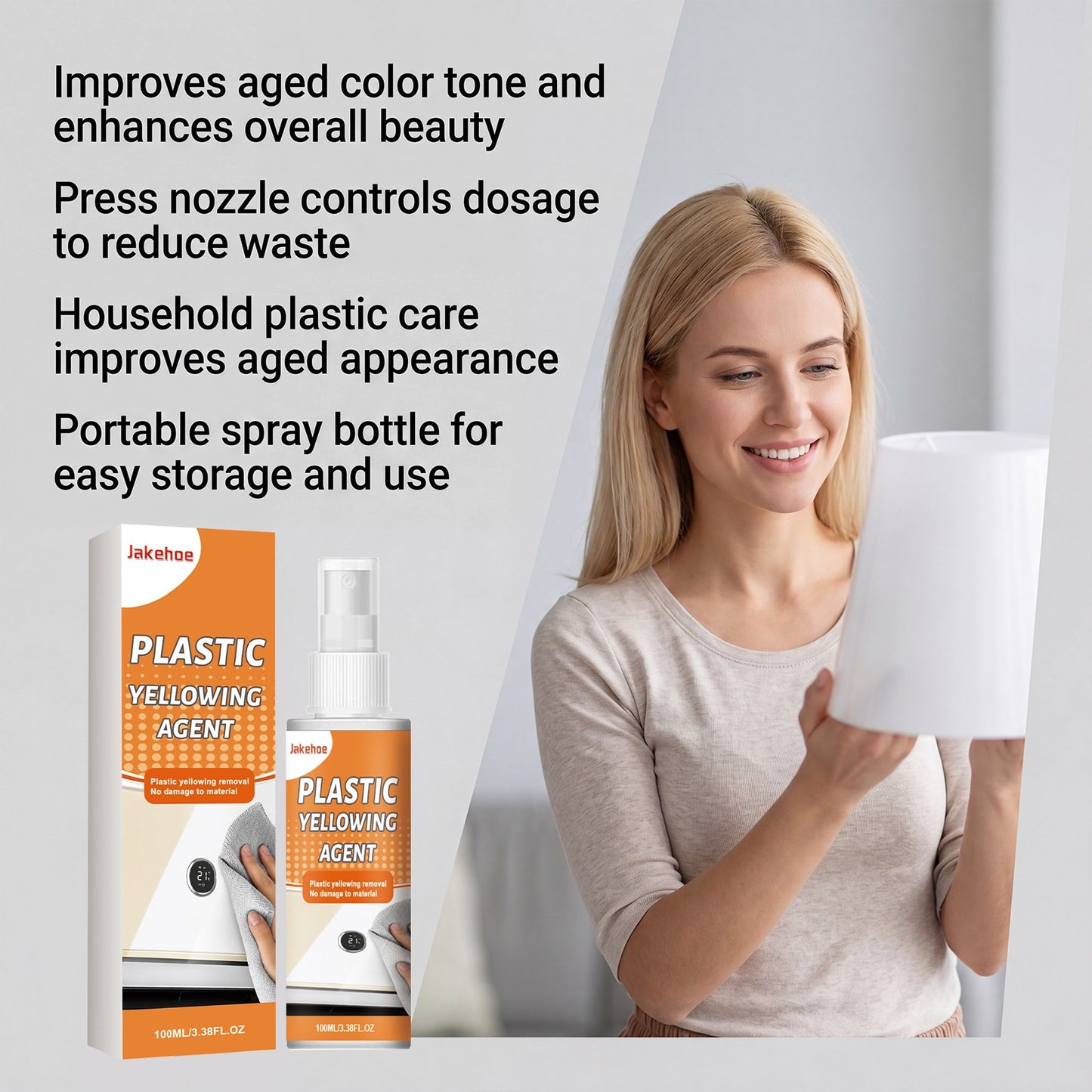 Daily Household Plastic Convenient Cleaning And Care Agent