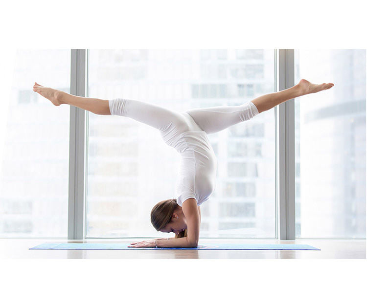 Yoga Mat Wicking Non-slip Towel Natural Rubber Suede Print Folding