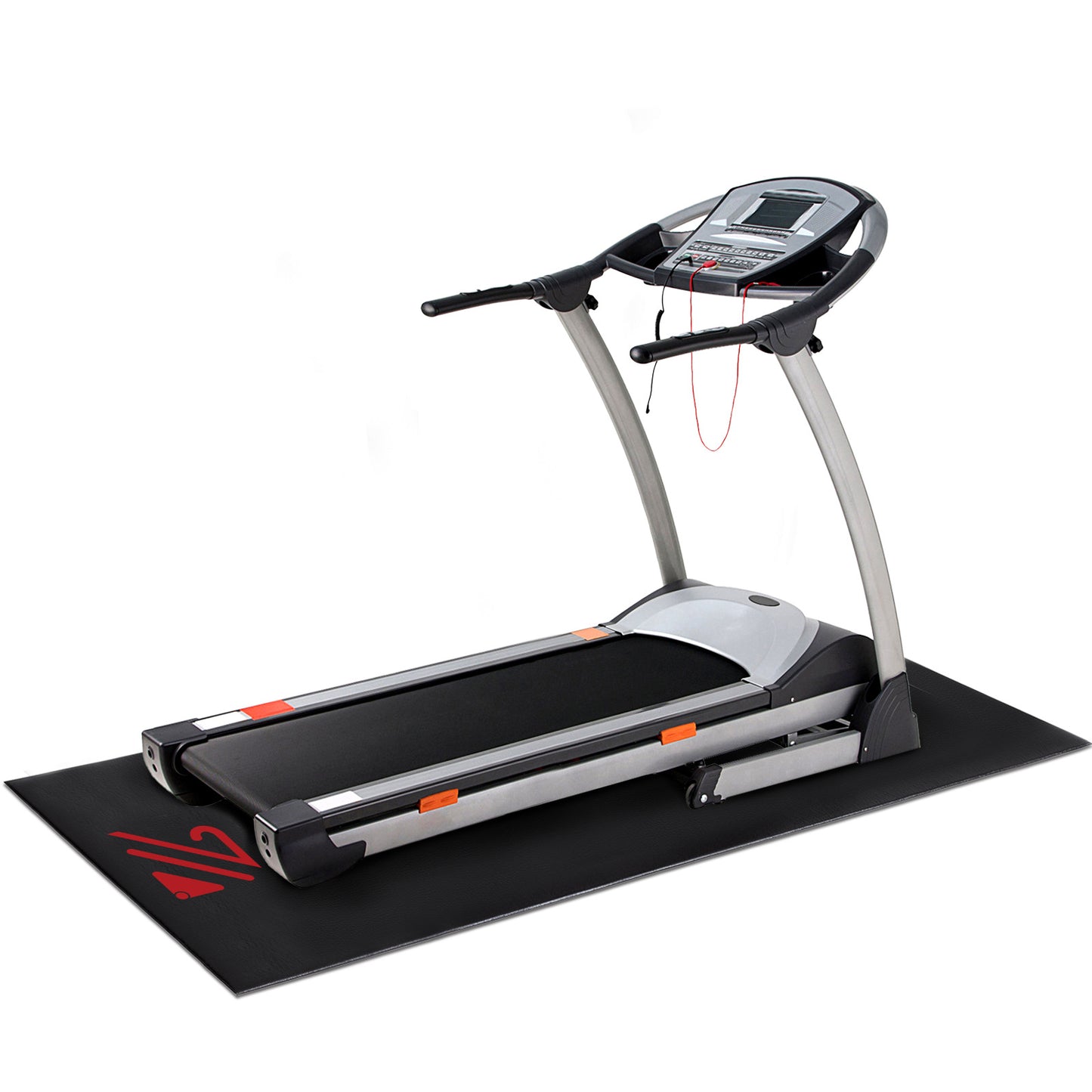 Bicycle Riding Mat PVC Anti-slip Bicycle Shock-absorbing Mat Fitness Bike