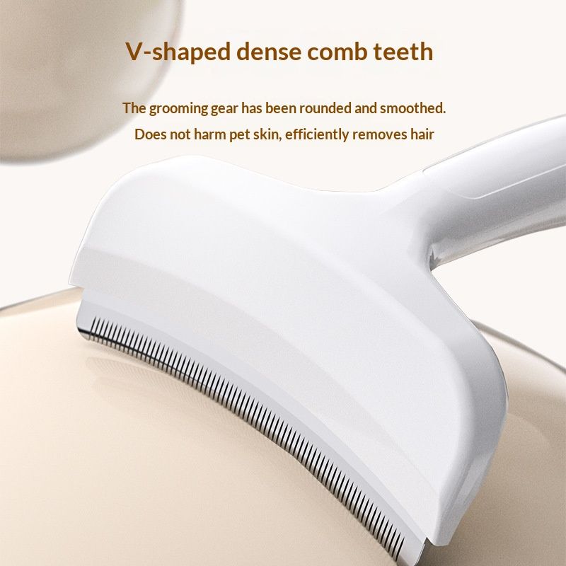 Cat Grooming Brush For Removing Loose Fur Pet Hair Detangling Brush For Dogs Cat Comb