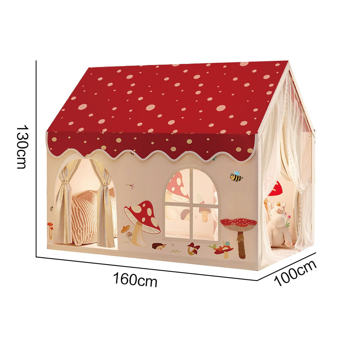 Kids Indoor Tent Playhouse Parent-Child Interactive Birthday Gift Toy House