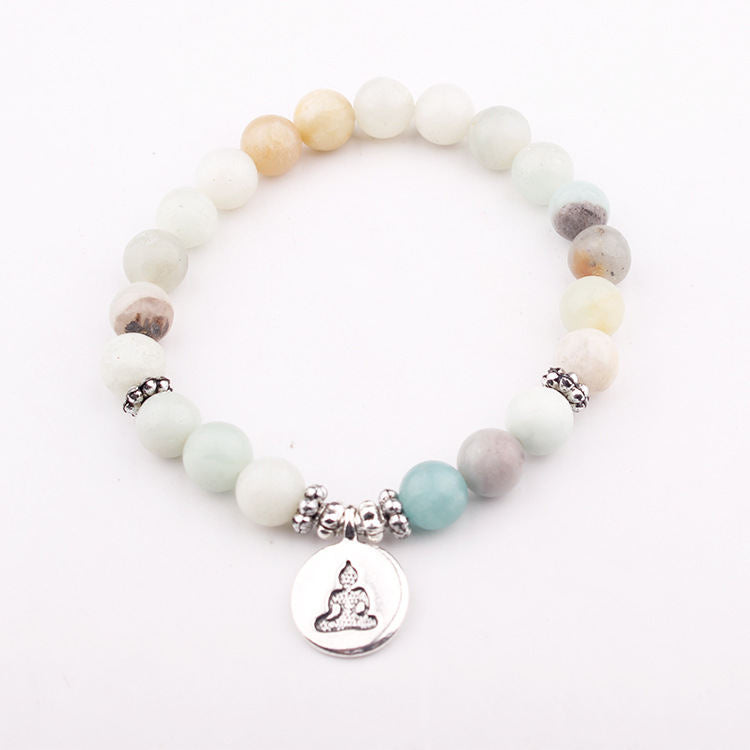 Womens Bracelet Natural Stone Yoga Bracelet