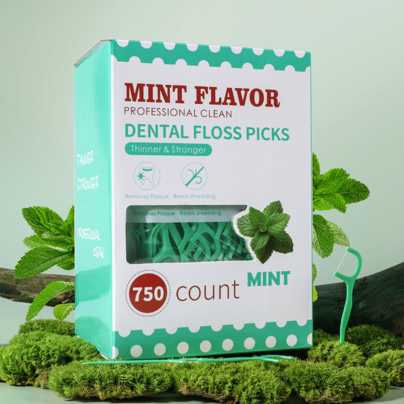 Mint Dental Floss Stick - Home Portable Disposable Care