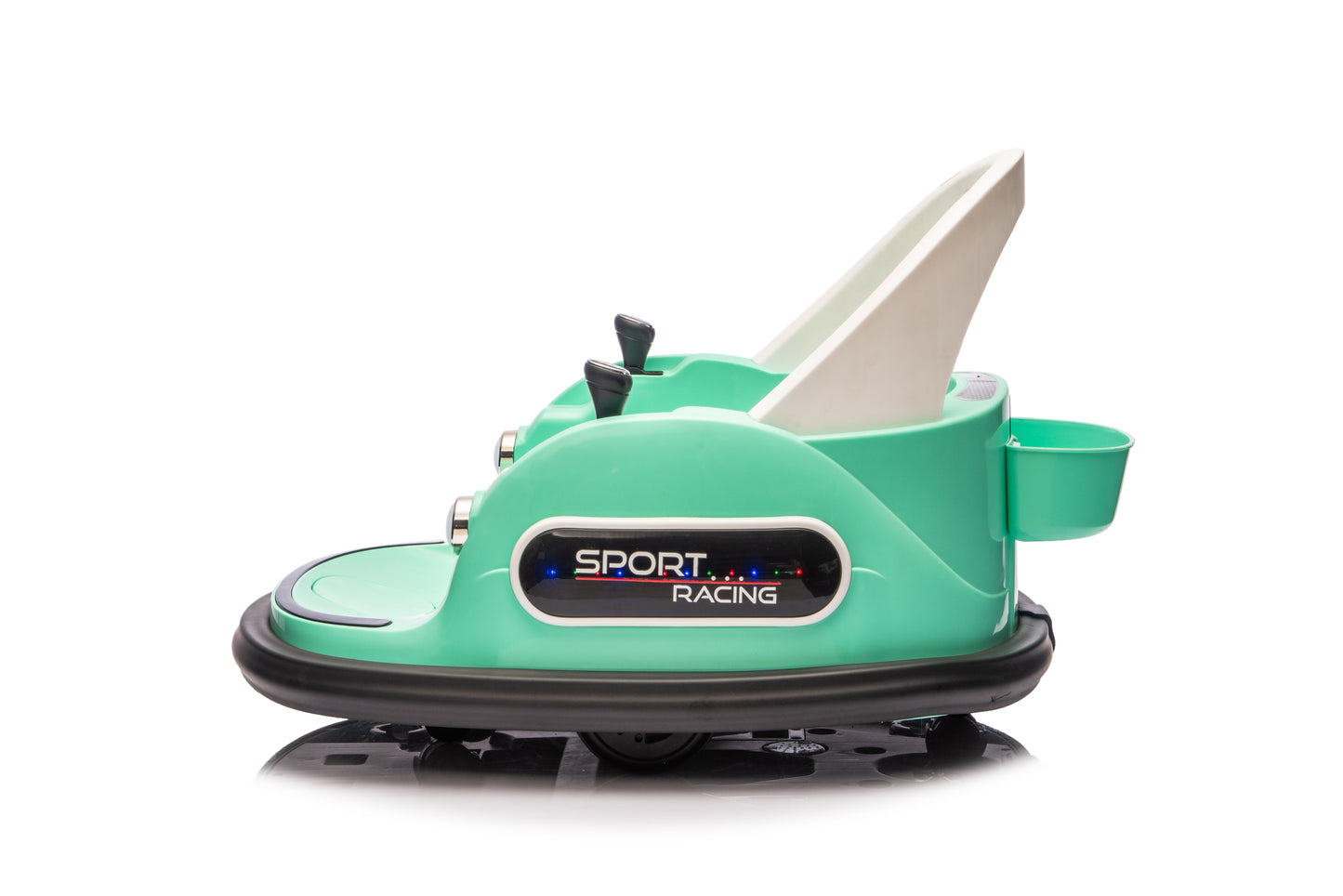 12V Ride On Bumper Car For Kids,electric Car For Kids,1.5-5 Years Old,W Remote Control, LED Lights, Bluetooth 360 Degree Spin, Vehicle Body With Anti-collision Padding Five-point Safety Belt,2wd