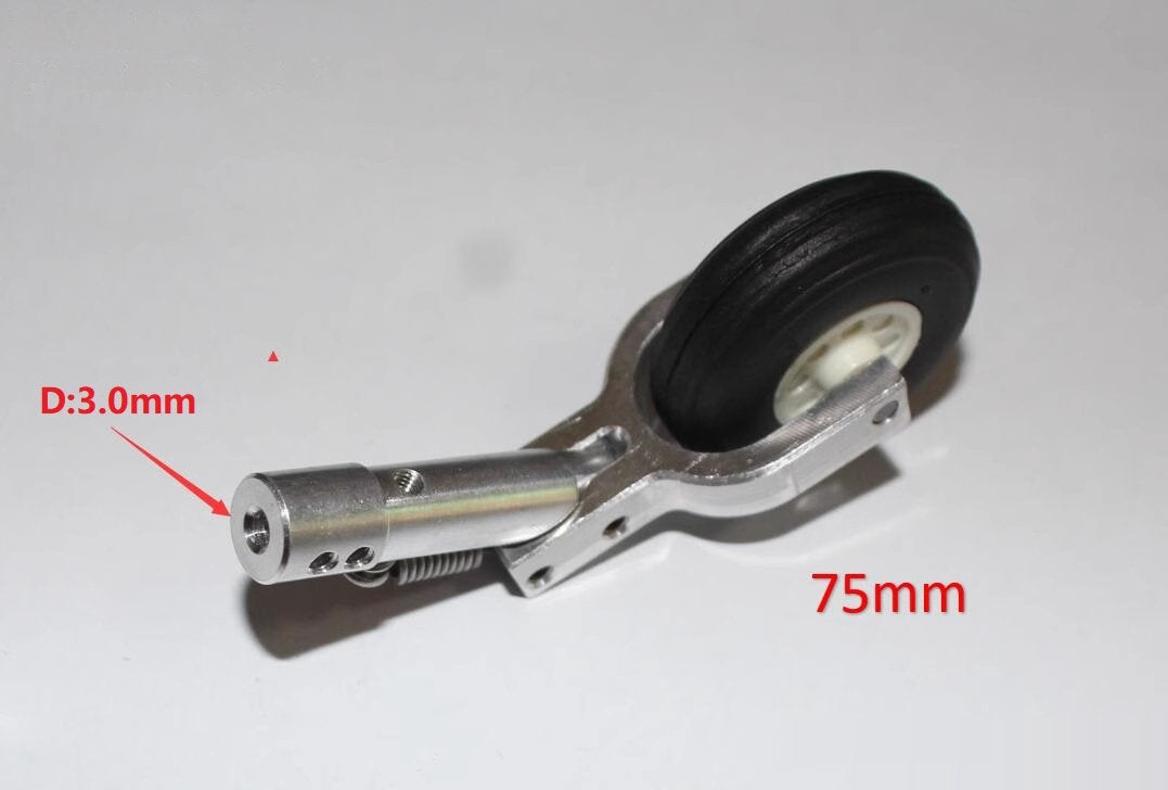 Single Wheel Kneeling Landing Gear Modification And Retractable Accessories