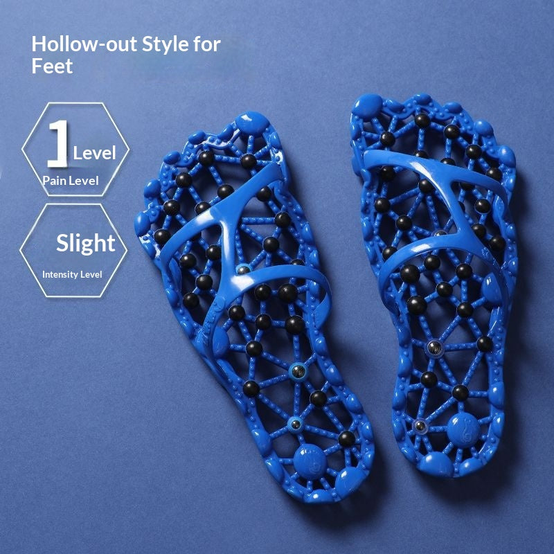 Summer Non-Slip Indoor Hollow-Out Foot-Massage Slippers For Women