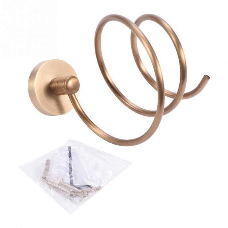 Retro Simple Home Bathroom Hair Dryer Holder
