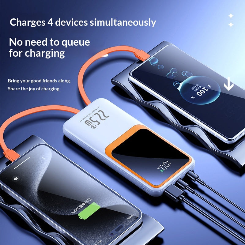 3C-certified Power Bank With 225W Super-fast Charging