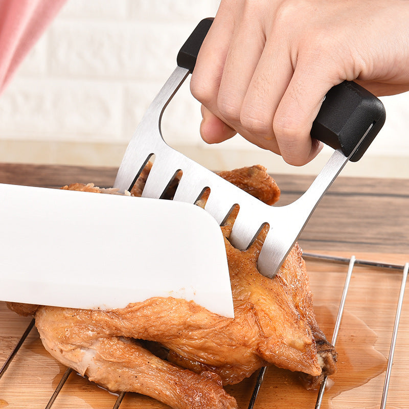 Cross-border Bear Claw Meat Shredder, Stainless Steel Bear Claw Chicken Shredder, BBQ Meat Shredder, Cooked Food, Turkey, Christmas