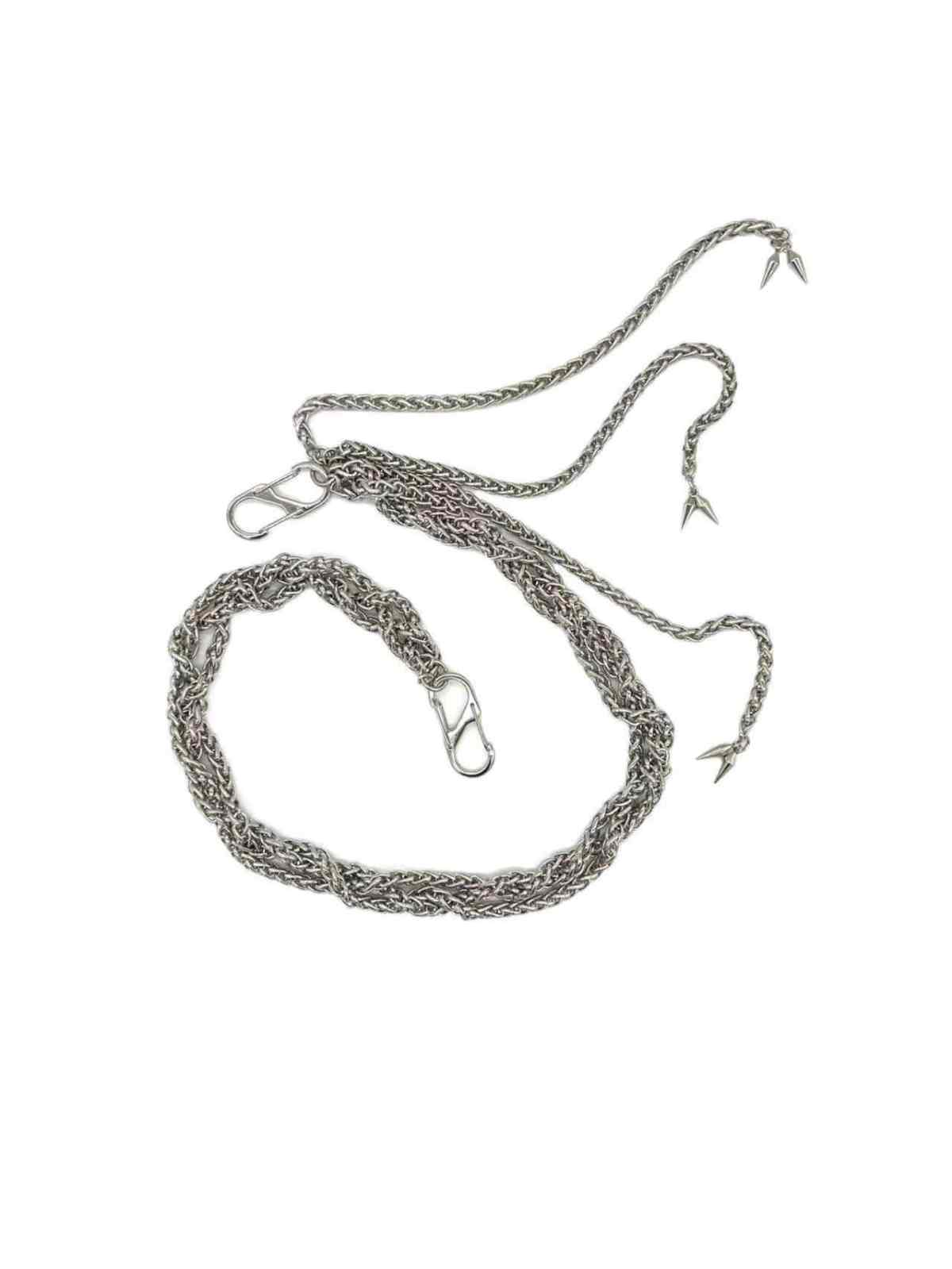 Metal Tassel Phants Zipper Raf Style Vibe Accessories Personality Punk & Rock Phants Zipper
