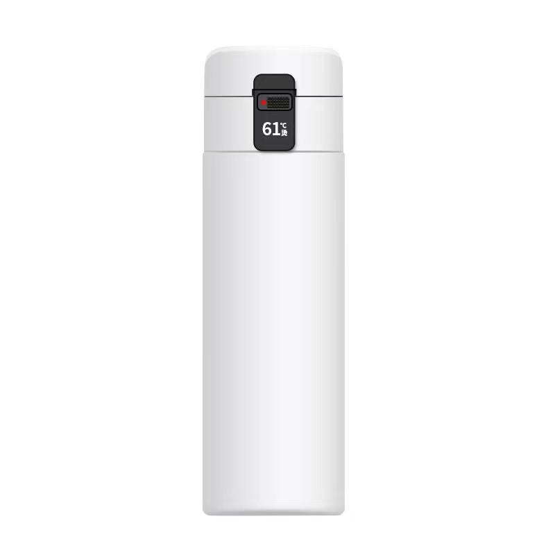 Smart Digital Display Business Vacuum Cup 450ml Small Stainless Steel