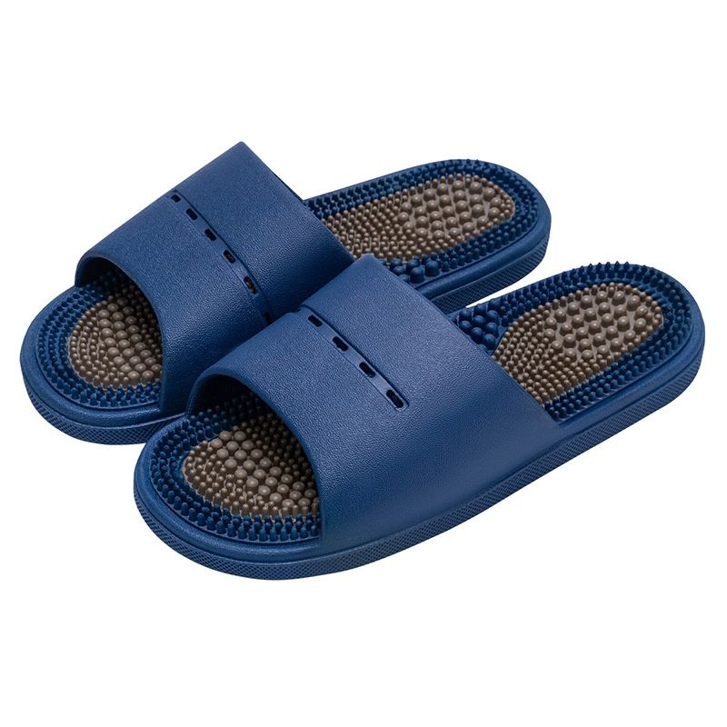 Massage Slippers For Men Summer Indoor Home And Bathroom Use Foot Acupressure Slippers With Non-slip Soles For Men