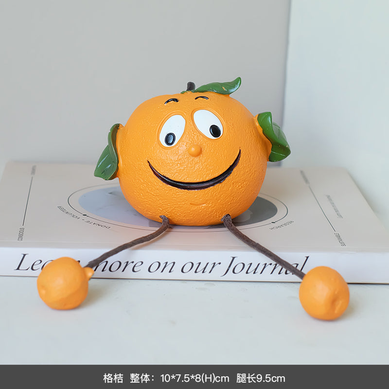 6 Cute Fruit Models, Indoor Decorations, Christmas Gifts, Adding Natural Elements And Warm Atmosphere To Your Indoor Decoration